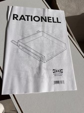 Ikea rationell low d'occasion  Expédié en Belgium