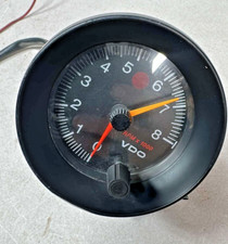 Tacômetro analógico VDO 8k RPM tacômetro com luz de mudança, raro comprar usado  Enviando para Brazil