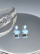 Funkelnde hrringe swarovski gebraucht kaufen  Gondelsheim