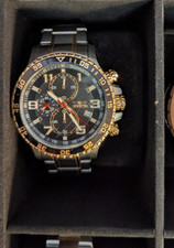 Invicta 14876 relógio masculino 45mm cronógrafo especialidade prata e ouro dois tons SS comprar usado  Enviando para Brazil