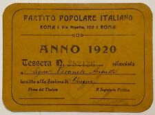 Partito popolare italiano usato  Milano