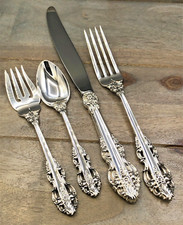 Usado, Jantar El Greco por Reed & Barton prata esterlina tamanho 4 peças configuração de lugar comprar usado  Enviando para Brazil