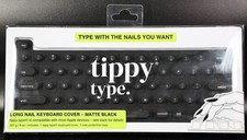 Cubierta de teclado de uñas largas tipo Tippy para dispositivos Apple, negro mate segunda mano Cubierta de teclado de uñas largas tipo Tippy para dispositivos Apple, negro mate segunda mano  Embacar hacia Mexico
