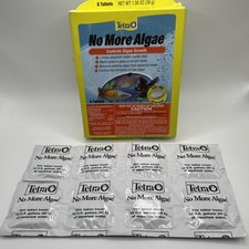 Comprimidos de algas Tetra No More - 8 comprimidos por pacote: NOVO VALIDADE 11/2029 comprar usado  Enviando para Brazil