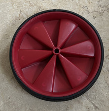 Red plastic wheel for sale  READING