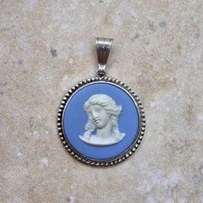 Wedgwood blue jasperware for sale  BIDEFORD