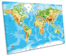 Map canvas wall for sale  UK