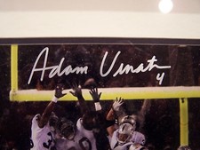 Adam vinatieri signed for sale  Dallas