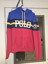 Polo Ralph Lauren P-93 Spell Out Moletom Listrado Masculino Médio Vela Caiaque Iate comprar usado  Enviando para Brazil