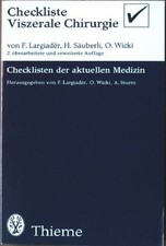 Checkliste viszerale chirurgie gebraucht kaufen  Koblenz