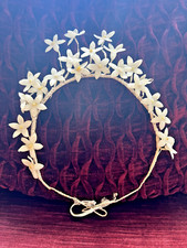 Wax flower crown for sale  LONDON