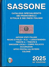 Sassone 2025 regno usato  Italia