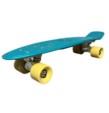 22" Penny Board "Penny" Skate Azul com Caminhões, Rodas e Rolamentos Penny Brancos comprar usado  Enviando para Brazil