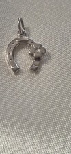Anhänger hufeisen echtsilber gebraucht kaufen  Hinte