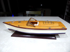 Chris Craft modelo cockpit único barco de madeira com suporte 20 1/2" comprar usado  Enviando para Brazil