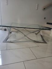 Wohnzimmertisch glas groß gebraucht kaufen  Hamburg