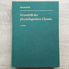 Grundriß physiologischen chem gebraucht kaufen  Stuttgart