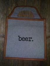 Beer tote bag for sale  Sandpoint