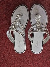 Silver sparkle flat for sale  BRISTOL