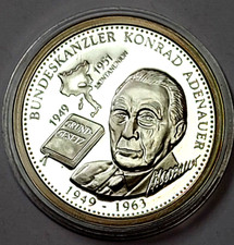 Konrad adenauer silber gebraucht kaufen  Hamburg