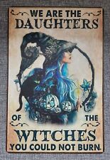 Witch themed metal for sale  SOUTHPORT