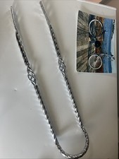BARRA SISSY GAIOLA TORCIDA CROMADA PARA BICICLETA LOWRIDER CRUISER 24" DE COMPRIMENTO comprar usado  Enviando para Brazil