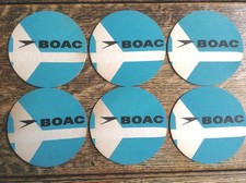Six vintage boac for sale  REDHILL