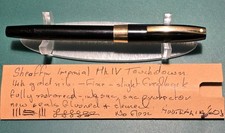 Sheaffer imperial touchdown. for sale  BLANDFORD FORUM