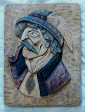 Tableau bois sculpté d'occasion  Montchanin