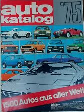 Auto katalog 1975 gebraucht kaufen  Stuttgart