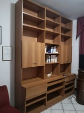 Libreria noce pannelli usato  Santa Marinella