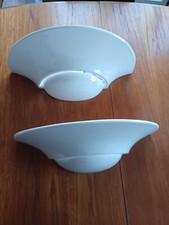 Ceramic wall uplighters for sale  LLANYMYNECH