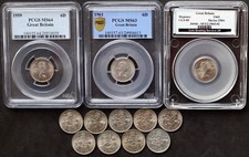 Elizabeth unc sixpence for sale  UK