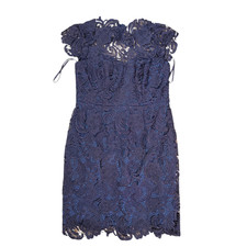 Vestido de renda Decode 1.8 manga gorro ilusão decote buraco na fechadura costas feminino tamanho 14 comprar usado  Enviando para Brazil
