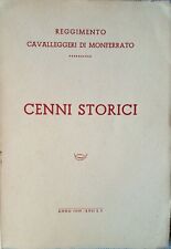 Reggimento cavalleggeri monfer usato  Firenze