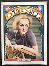 Scena Muda 1937 Carole Lombard Dietrich Jeanette MacDonald Doris Nolan Rökk comprar usado  Enviando para Brazil