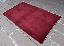 Tapete turco 45"" x 78"" vintage anatólia sobre tingido tapete de lã área pintada comprar usado  Enviando para Brazil