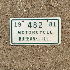 1981 illinois motorcycle for sale  USA