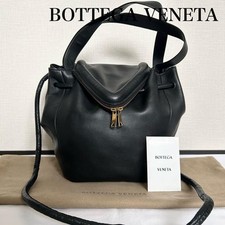 Bolsa de ombro Bottega Veneta 2 vias bico de couro preto comprar usado  Enviando para Brazil