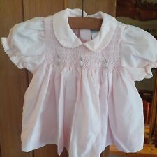 Baby pink smocked for sale  HAVERFORDWEST