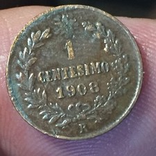 Centesimo 1908 valore usato  San Bonifacio