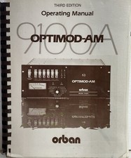 Orban optimod 9100a for sale  Raymond