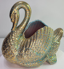 Gold flecked teal for sale  Holton