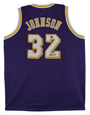 Maglietta magic johnson usato  Spedire a Italy