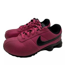 Tênis Nike Shox Deliver Youth tamanho 2 infantil rosa quente couro 517219-600 comprar usado  Enviando para Brazil