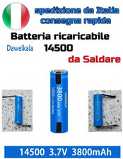 Batteria litio 14500 usato  Chiocchio