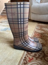 Botas de chuva Burberry Nova Check tamanho 40 fabricadas na Itália comprar usado  Enviando para Brazil