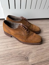 Grenson suede brogues for sale  GATESHEAD
