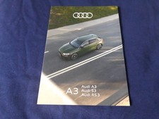 2025 Audi A3 S3 RS3 Prospekt Broszura Ulotka NIEMIECKI 6 / 2024 z 6 stronami na sprzedaż  PL