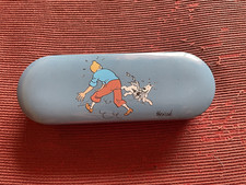 Tintin plumier bleu d'occasion  Haillicourt